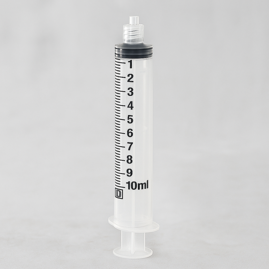 10 mL Luer Lock Syringe (Box of 200)